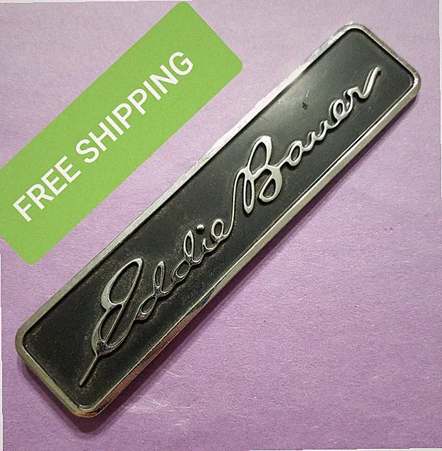 Bin#12 FORD EXPLORER EXPEDITION EDDIE BAUER EMBLEM 1 piece TRUNK DOORS OEM