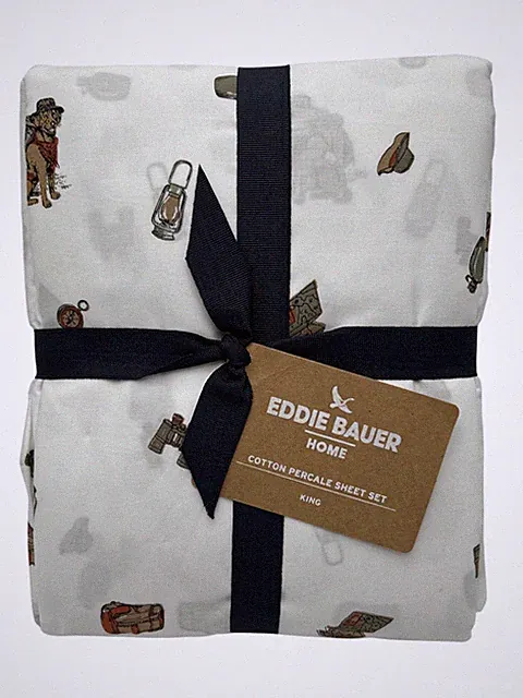 Eddie Bauer Cotton Percale Sheet Set King