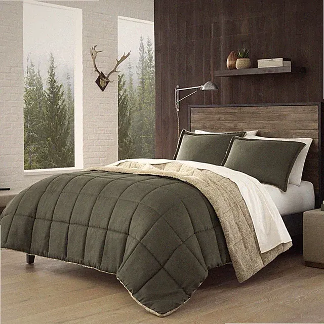 Eddie Bauer - FULL / QUEEN COMFORTER SET SHERWOOD DLN