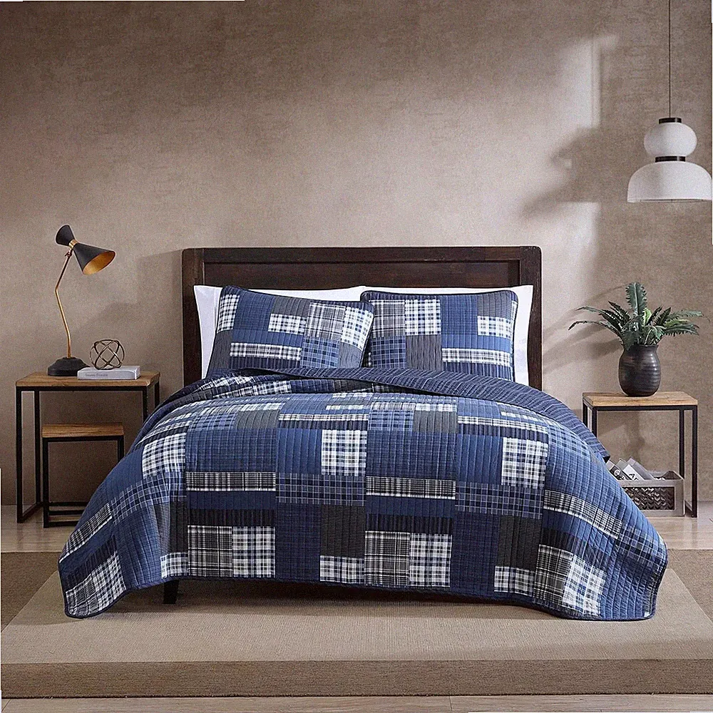 Eddie Bauer Home | Eastmont Collection | Quilt Set - 100% Cotton, Reversible