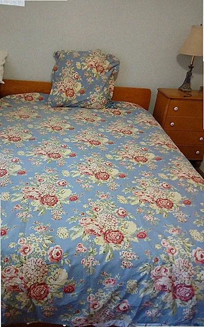 EDDIE BAUER Masterpiece Queen Duvet & Pair of Euro Pillow Shams Washed & Ironed