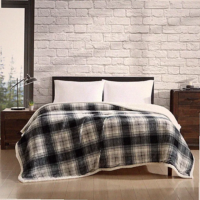 Eddie Bauer- Queen Blanket, Ultra Soft & Cozy Plush Home Décor, All Season Be...